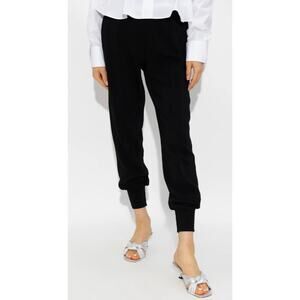 Stella McCartney Pleated Front Trousers In Black